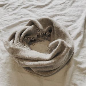 Tan Cashmere Scarf